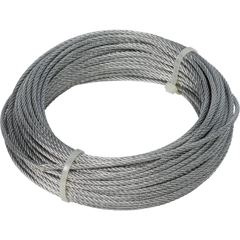 LUX-TOOLS Drátěné lano pozinkovaná ocel, pr. 3 mm x 20 m