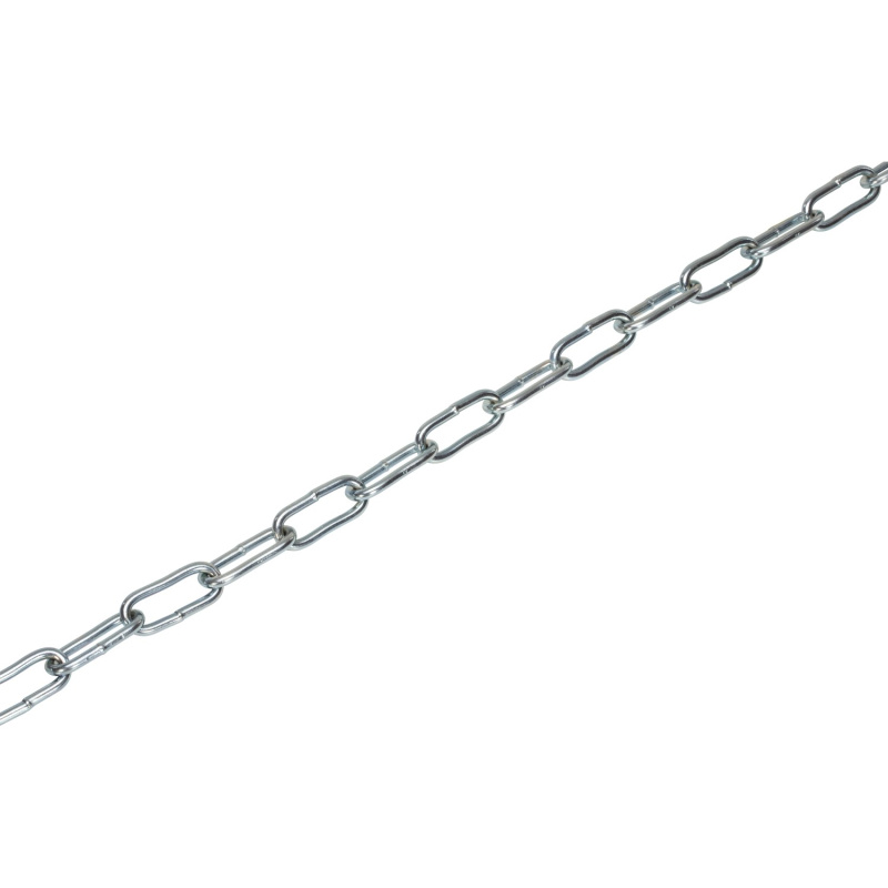 LUX Řetěz dlouhočlánkový kulatý galvanicky pozinkovaný pr. 5 mm - metráž