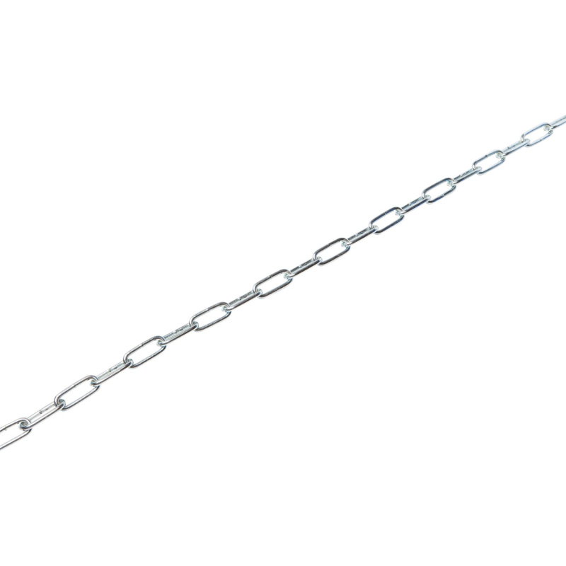 LUX Řetěz dlouhočlánkový kulatý galvanicky pozinkovaný pr. 6 mm - metráž