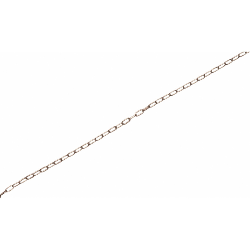 LUX Hodinový řetěz poniklovaná ocel 1,1 mm - metráž