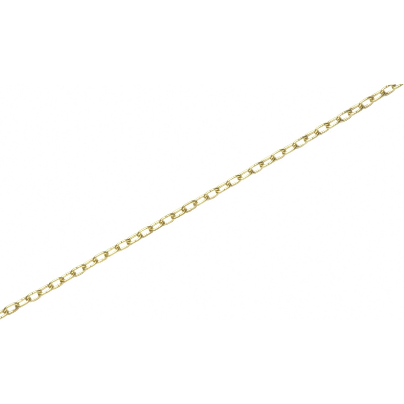 LUX Hodinový řetěz mosazný 1,8 mm - metráž