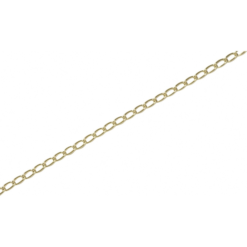 LUX Pancéřový řetěz pomosazený, pr. 2 mm - metráž