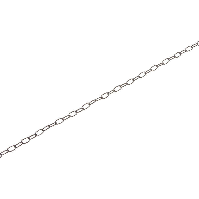 LUX Řetěz dlouhočlánkový kulatý pozinkovaná ocel, černý, pr. 2 mm - metráž