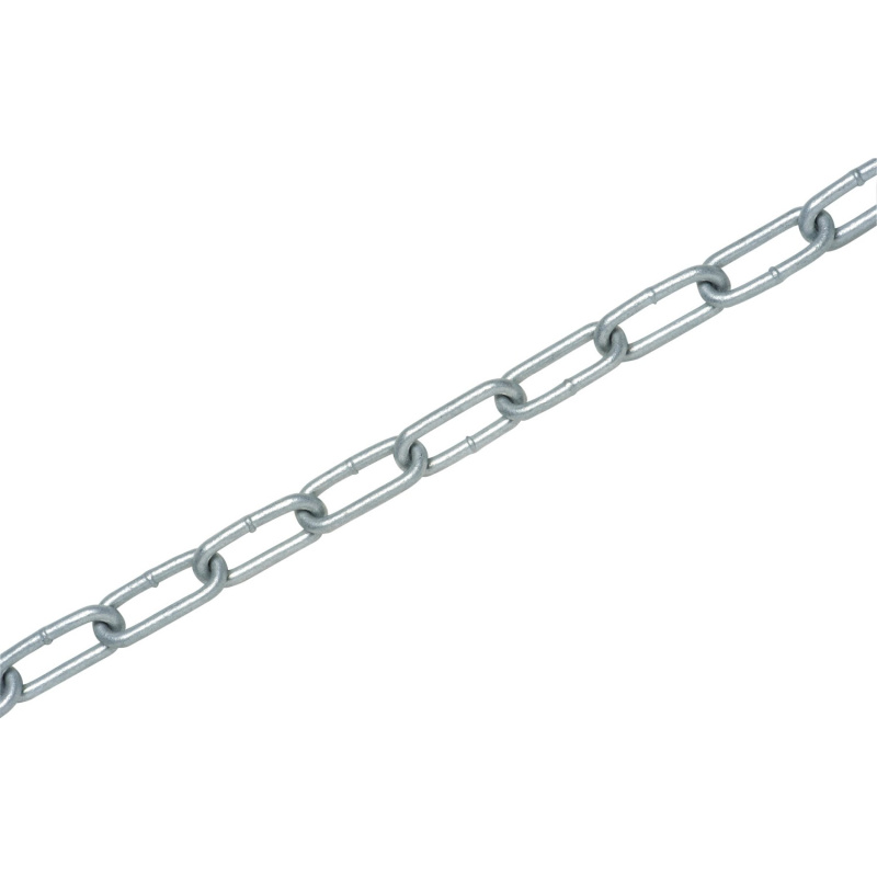 LUX Řetěz dlouhočlánkový kulatý žárově pozinkovaný, pr. 5 mm - metráž