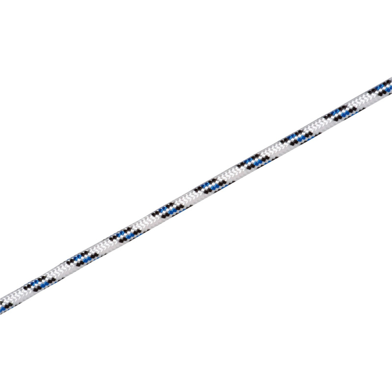 LUX Polypropylenové lano pletené bílo-modro-černé, pr. 10 mm - metráž