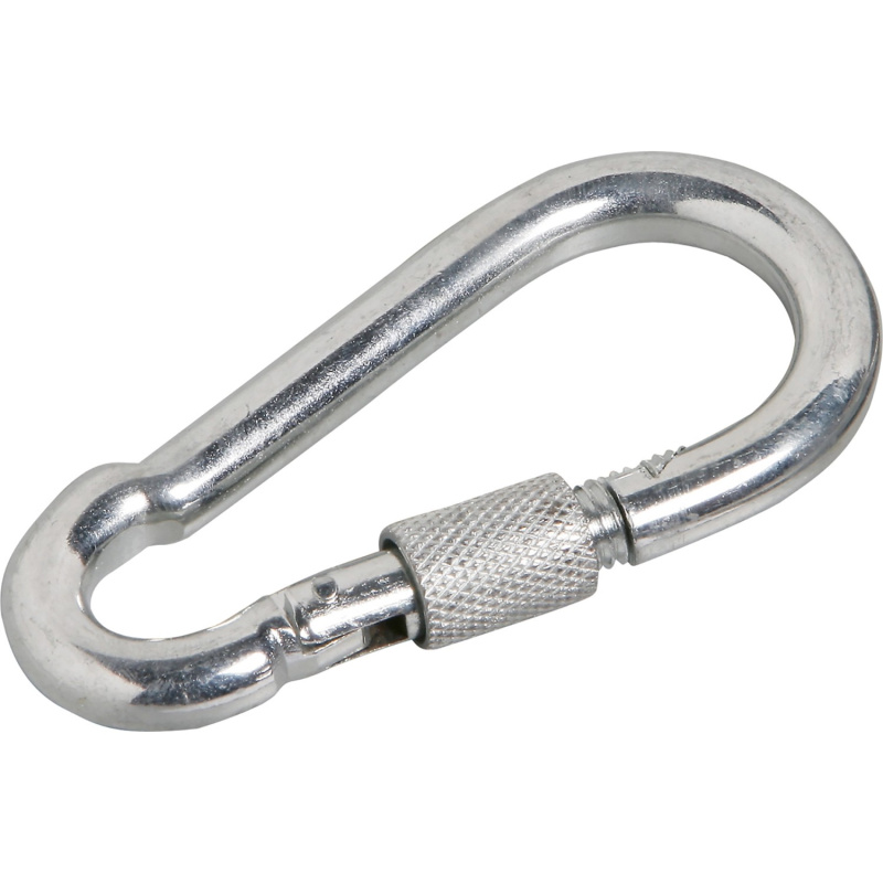 LUX Karabinka, pozinkovaná, 100 x 50 x pr. 11 mm