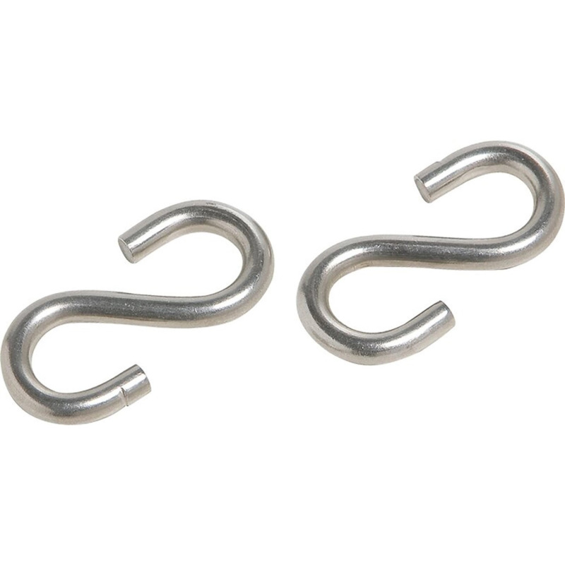 LUX S-hák nerezový, 3,8 x 35 mm, 2 ks