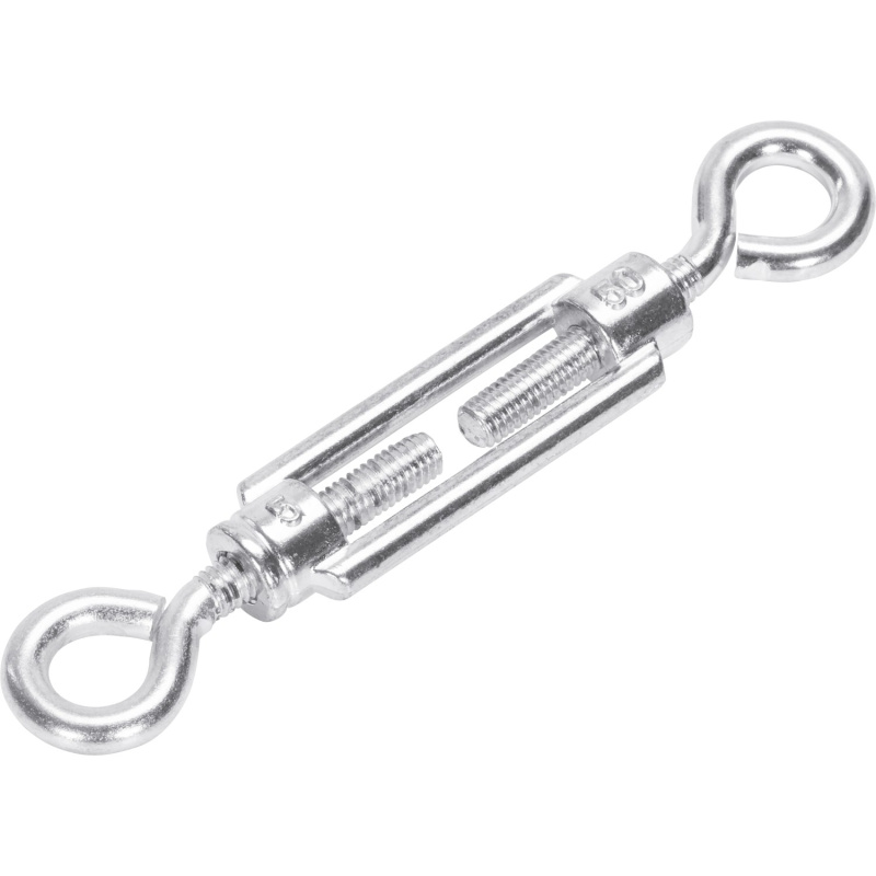 LUX Lanový napínák oko-oko pozinkovaná ocel, M5 x 50 mm