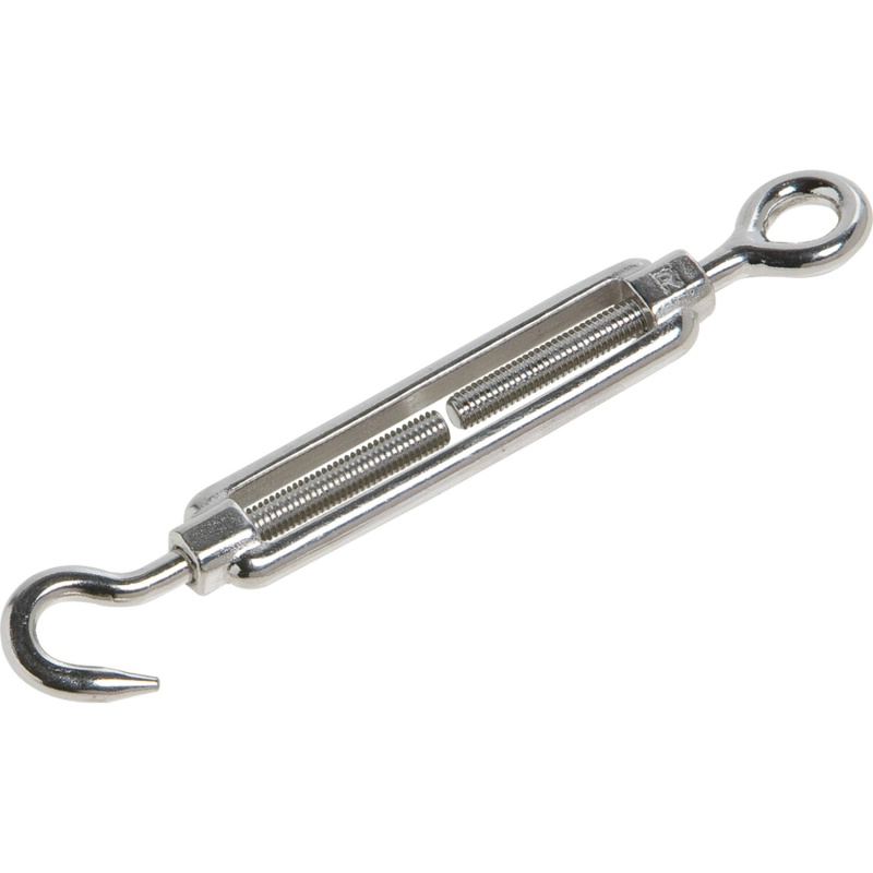 LUX Lanový napínák oko-hák nerezová ocel, M8 x 120 mm