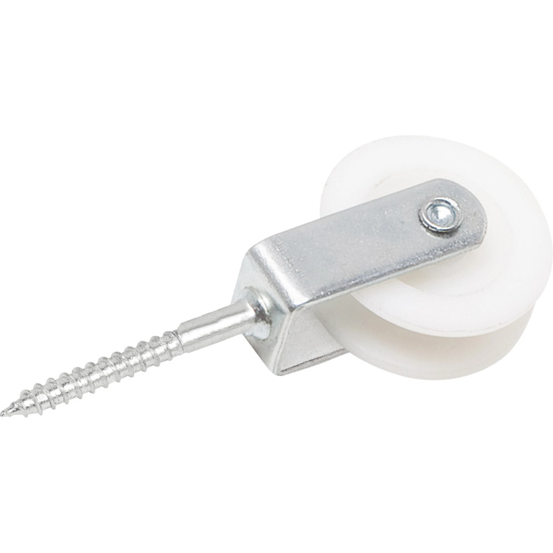 LUX Lanová kladka s vrutem pozinkovaná ocel/polyamid pr. 50 mm