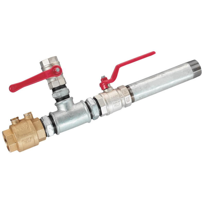 Dvojitá armatura pro ruční stojanovou pumpu