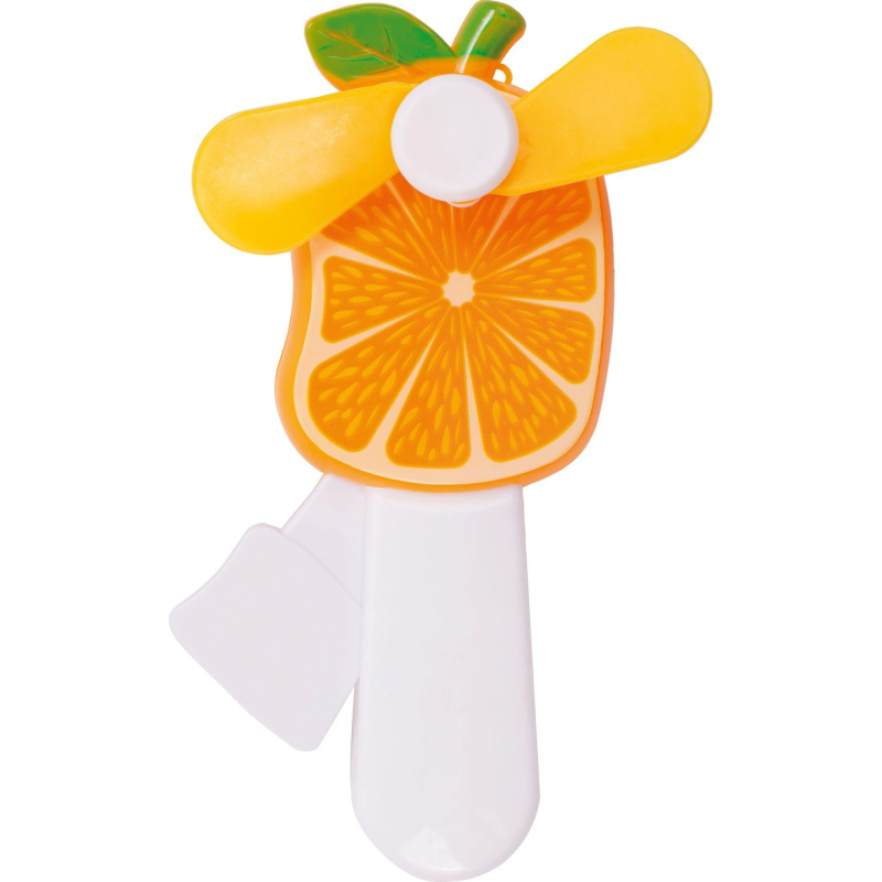 Mini ruční ventilátor Ovoce různé druhy cca 13,5 x 6,5 x 3 cm, 1 ks