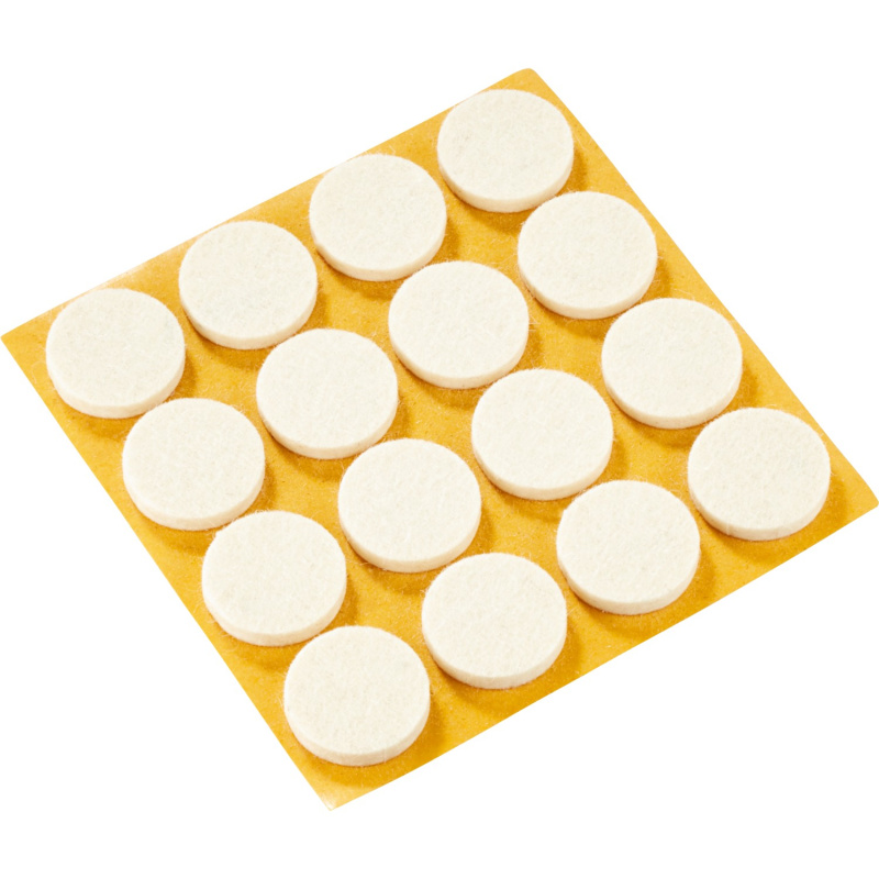 Parketová podložka samolepicí průměr 22 mm, 16 ks