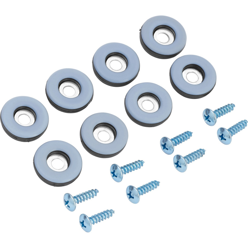 Ultra kluzná podložka se šroubem průměr 22 mm, 8 ks