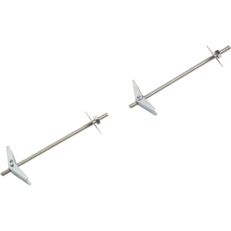 LUX Výklopná pružinová hmoždinka se šroubem M4 x 95 mm, 2 ks