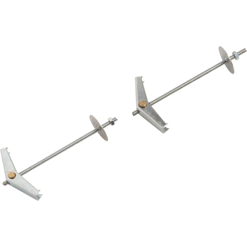 LUX Výklopná pružinová hmoždinka se šroubem M3 x 85 mm, 2 ks