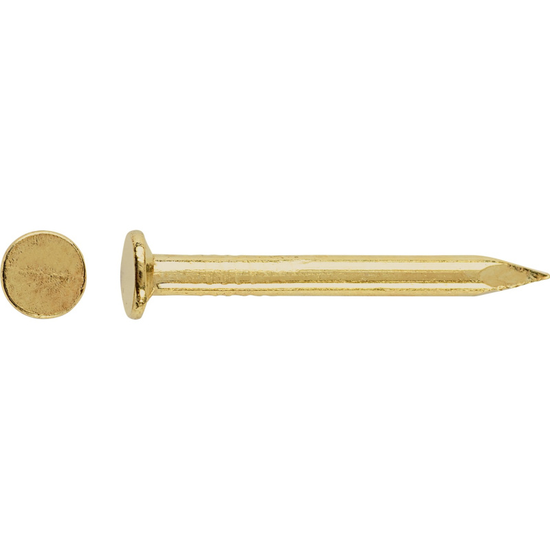LUX Čalounický hřebík průměr 1,4 mm x 14 mm pomosazený, 100 ks