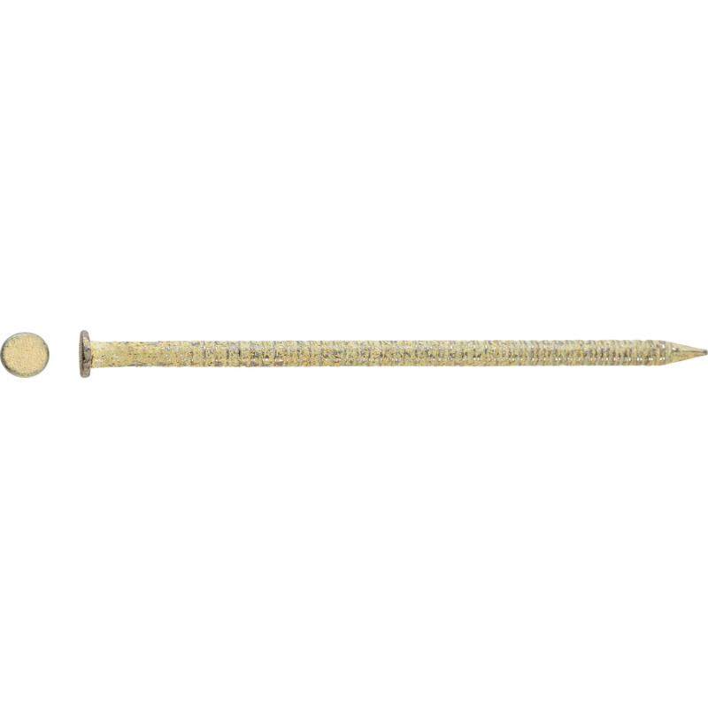LUX Vroubkovaný hřebík průměr 1,8 mm x 25 mm béžový, 100 ks