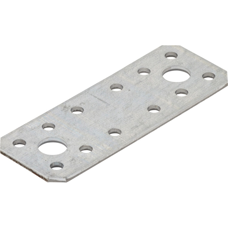 Plochý spojovací úhelník pozinkovaný 100 mm x 35 mm, 10 ks