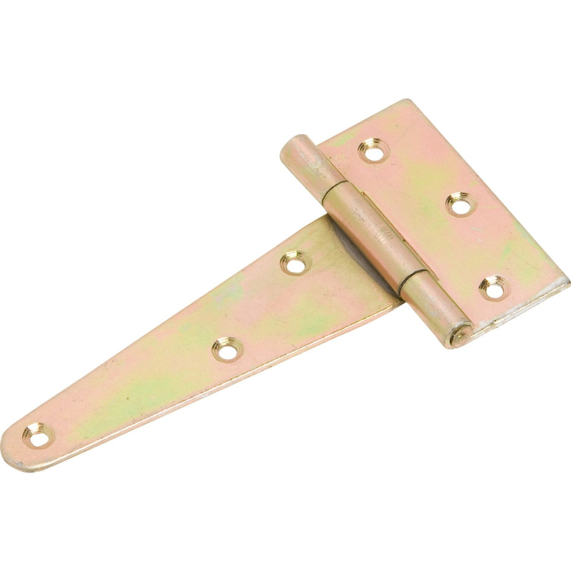 Vratový závěs, žlutě pozinkovaný, 100 mm x 65 mm