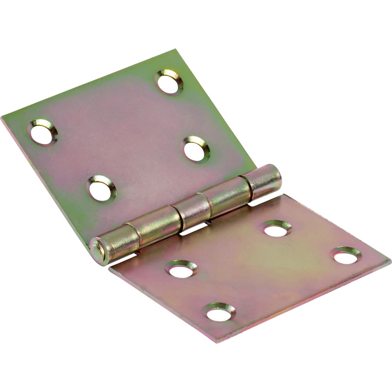 Široký závěs, žlutě pozinkovaný, 90 mm x 60 mm