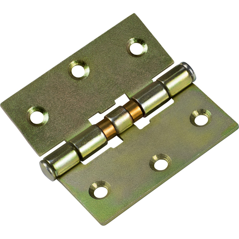 Závěs s volným kolíkem, žlutě pozinkovaný, 75 mm x 75 mm