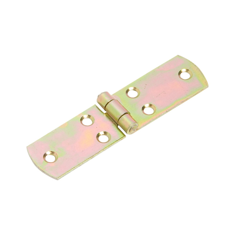 Francouzský bednový závěs, žlutě pozinkovaný, 120 mm x 30 mm