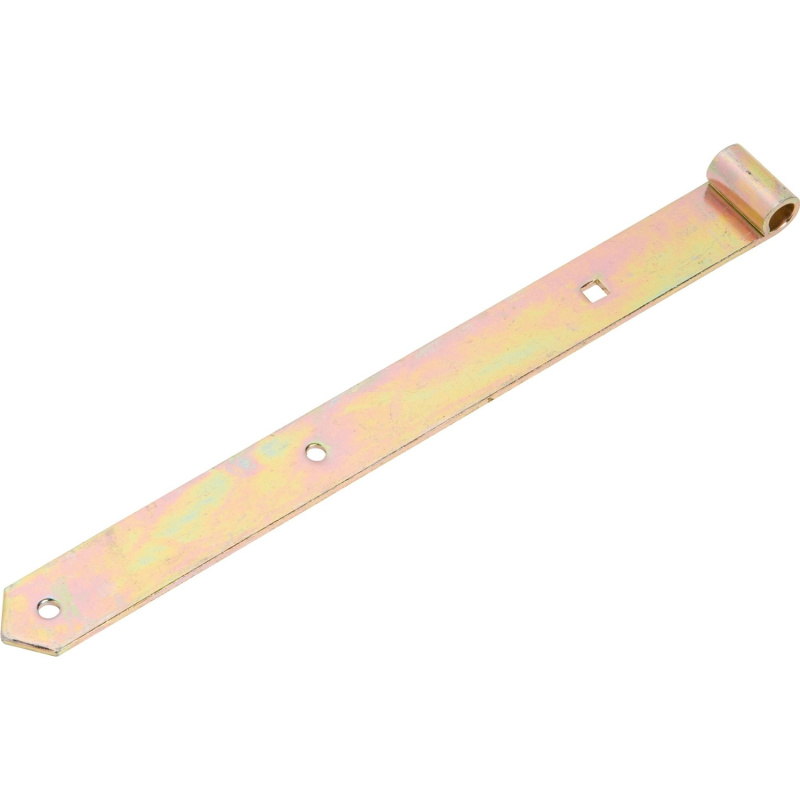 Pásový závěs, žlutě pozinkovaný, 400 mm x 40 mm