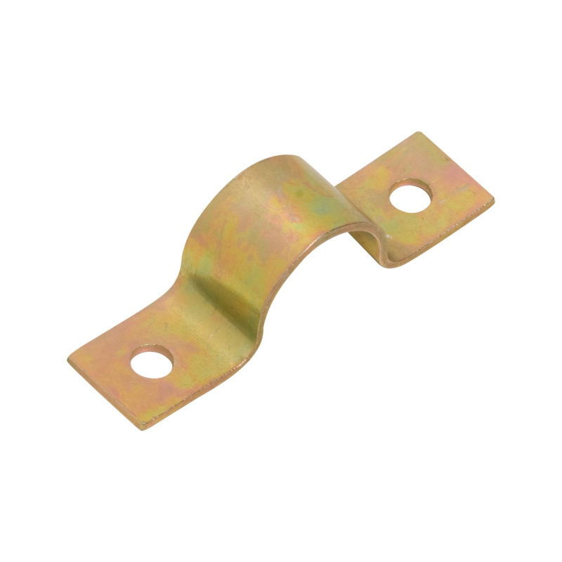 Poutko pro zástrčku, žlutě pozinkované, 19 mm x 15 mm