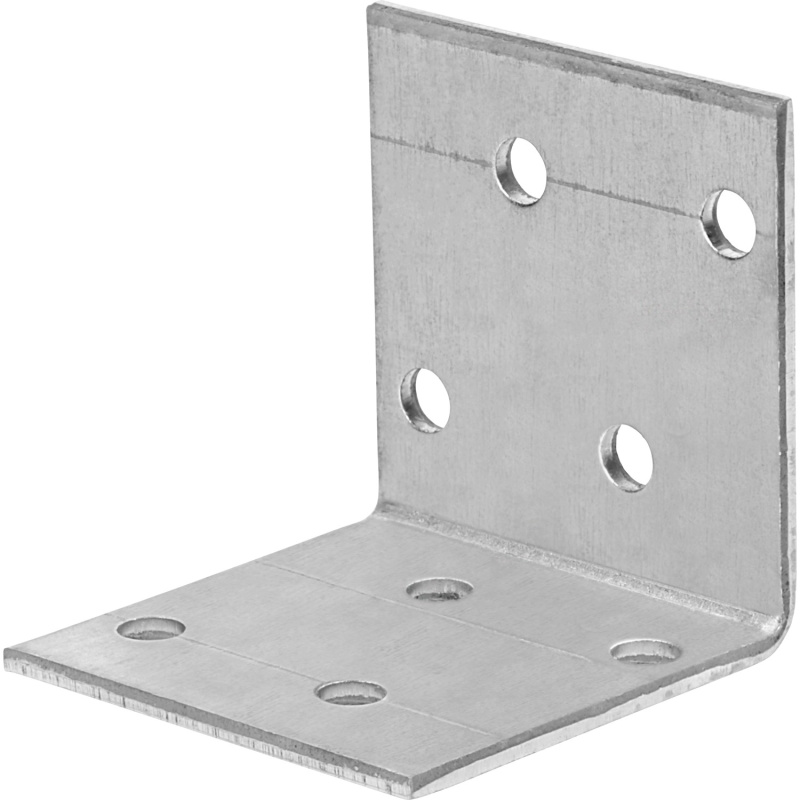 Spojovací úhelník, pozinkovaný, 40 mm x 40 mm x 40 mm