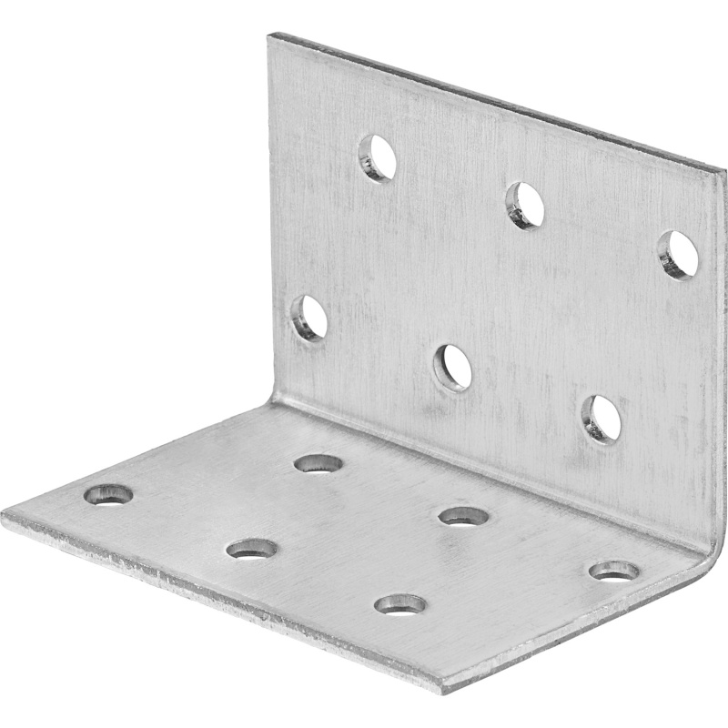 Spojovací úhelník, pozinkovaný, 40 mm x 40 mm x 60 mm