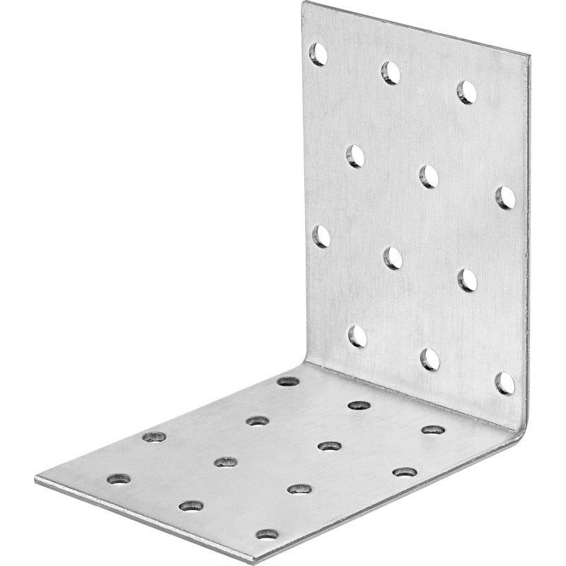 Spojovací úhelník pozinkovaný, 80 mm x 80 mm x 60 mm