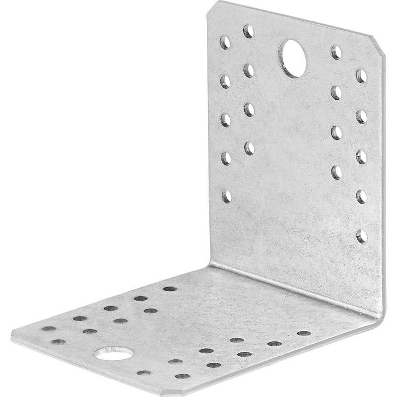 Spojovací úhelník, pozinkovaný, 105 mm x 105 mm x 90 mm