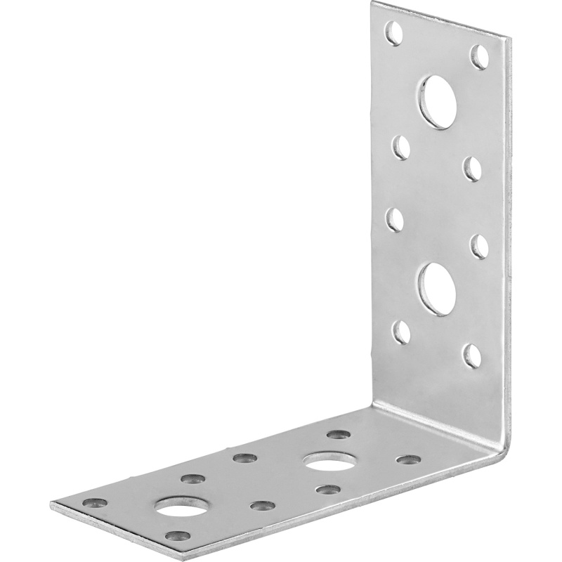 Spojovací úhelník, ušlechtilá ocel, 90 mm x 90 mm x 40 mm