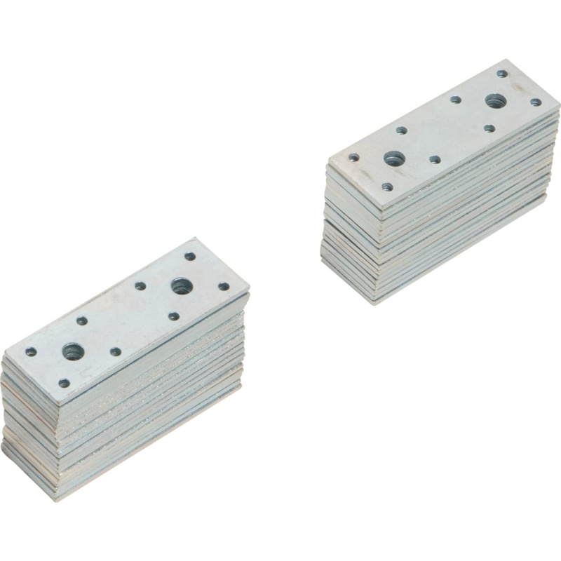 Plochá spojka pozinkovaná 100 mm x 35 mm, 40 ks