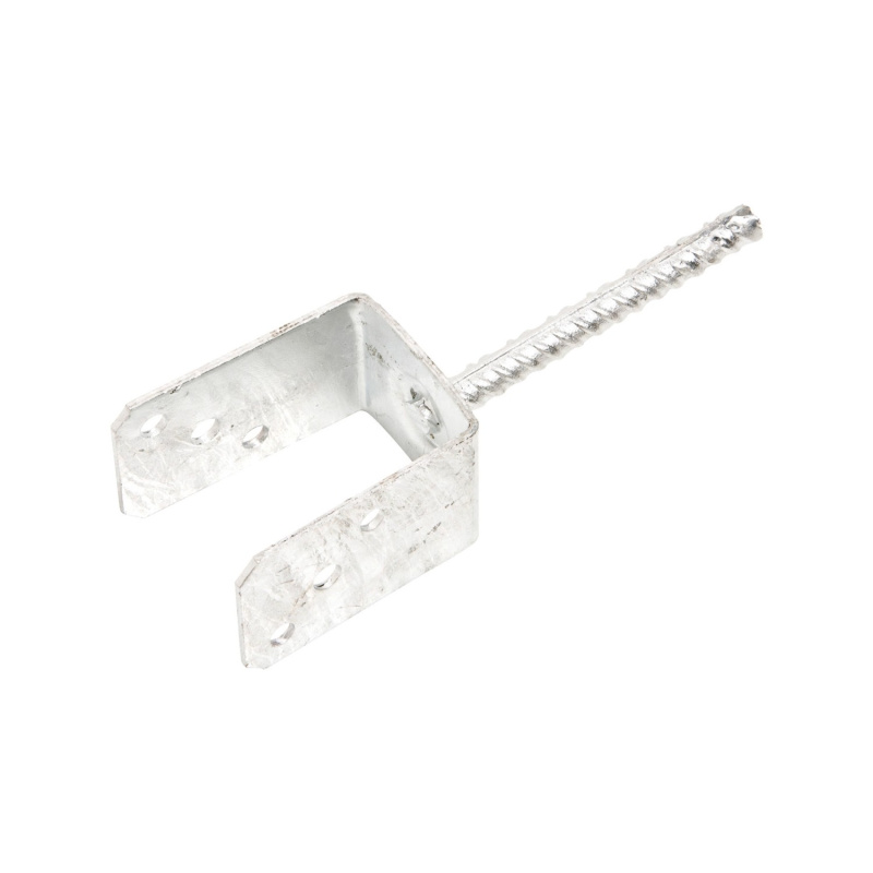 Patka tvar U pro zabetonování s roxorem 14 mm šířka 71 mm