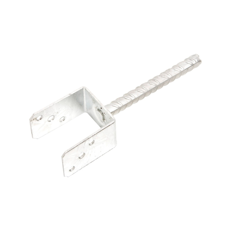 Patka tvar U pro zabetonování s roxorem 20 mm šířka 81 mm