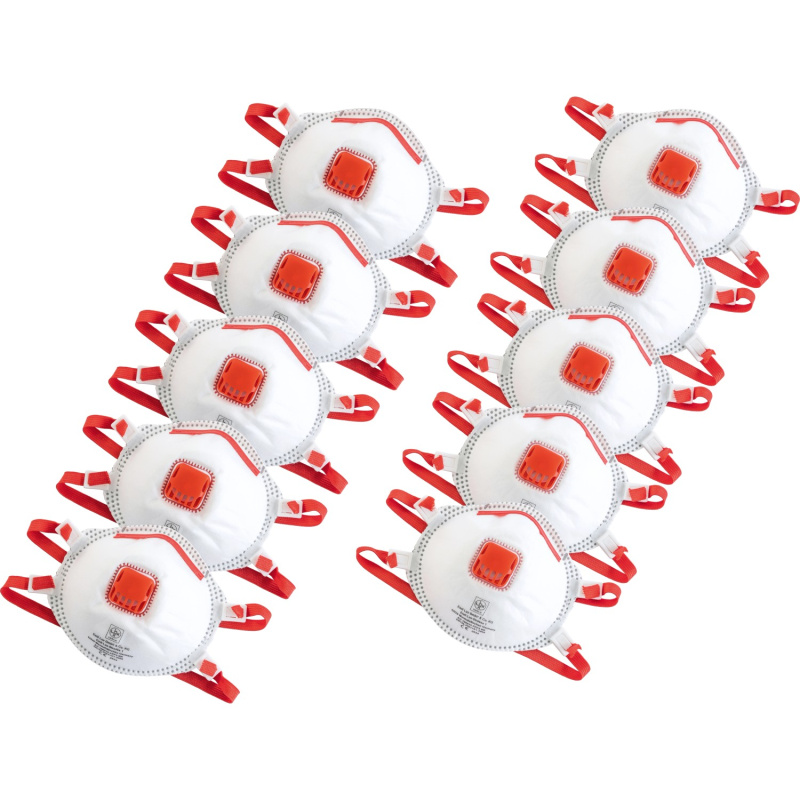 LUX Respirátor FFP3 NR D 10 ks