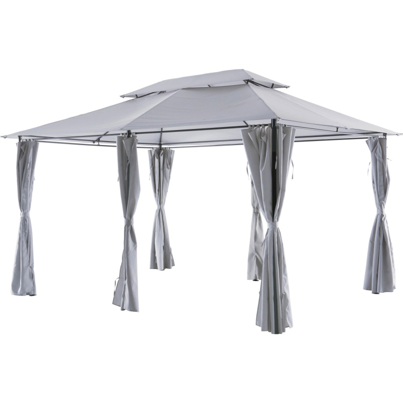 OBI Party stan Palmarillo šedý 270 x 396 x 296 cm