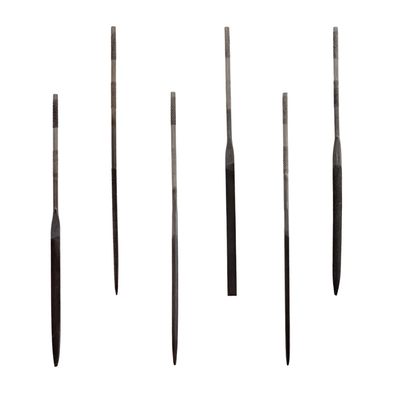 LUX Sada jehlových pilníků 160 mm 6dílná