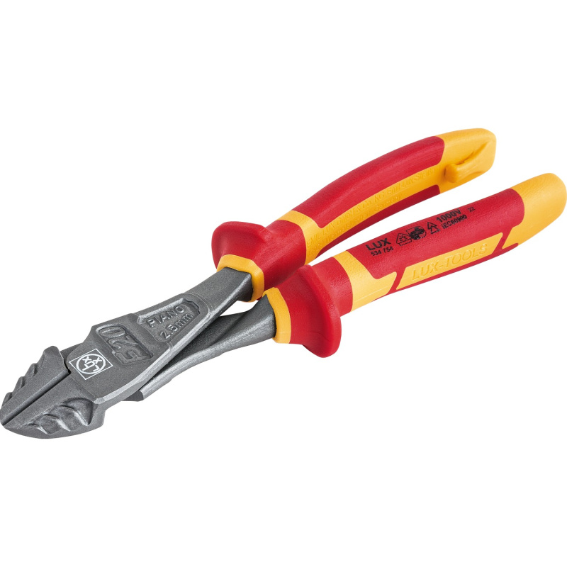 LUX Silové stranové štípací kleště VDE Professional, 200 mm