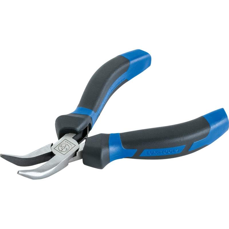 LUX Špičaté kleště zahnuté, 120 mm