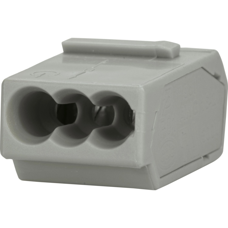 OBI Zásuvková svorka 3pólová 0,5 mm - 2,5 mm, 100 ks