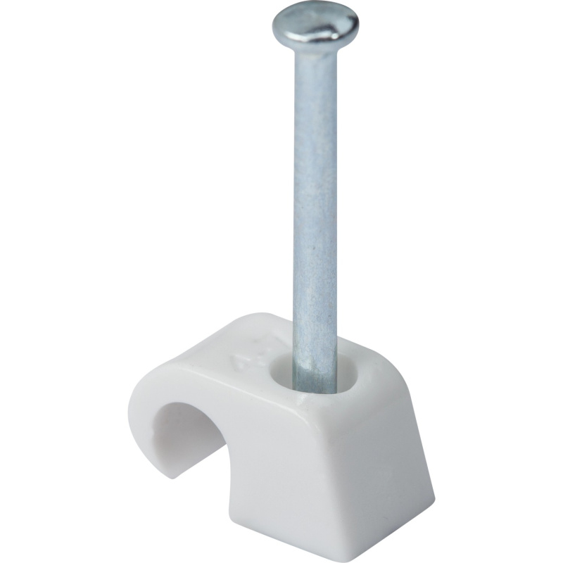 LUX Expresní příchytky průměr 4 mm - 7 mm bílé, 15 ks