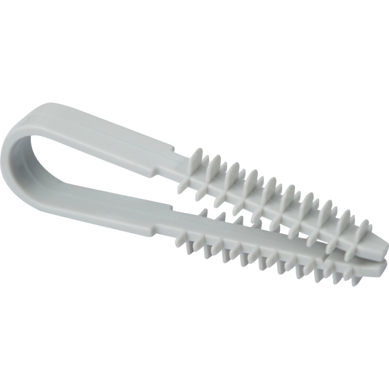 OBI Zasouvací smyčková příchytka, světle šedá, 25 ks