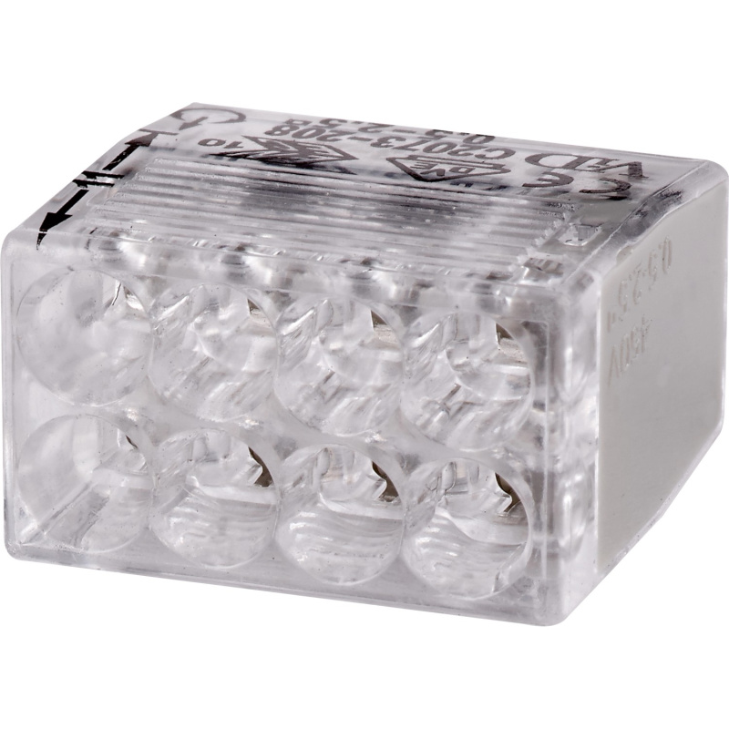 OBI Zásuvná svorka, 8pólová,   0,5 mm -   2,5 mm, 15 ks