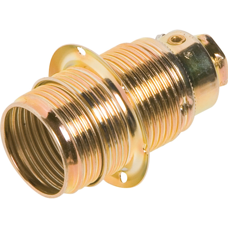 OBI Objímka žárovky E14 mosaz