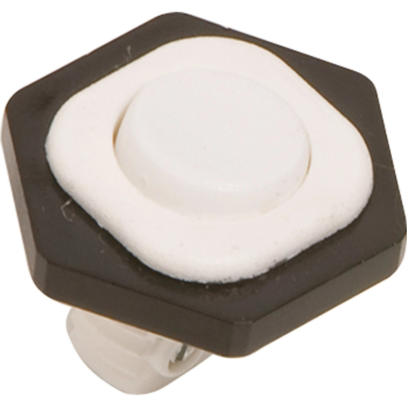 OBI Vestavný kolébkový vypínač černý/bílý