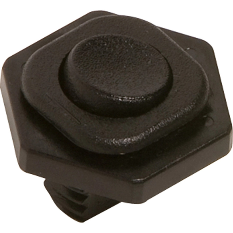 OBI Vestavný kolébkový vypínač, černý