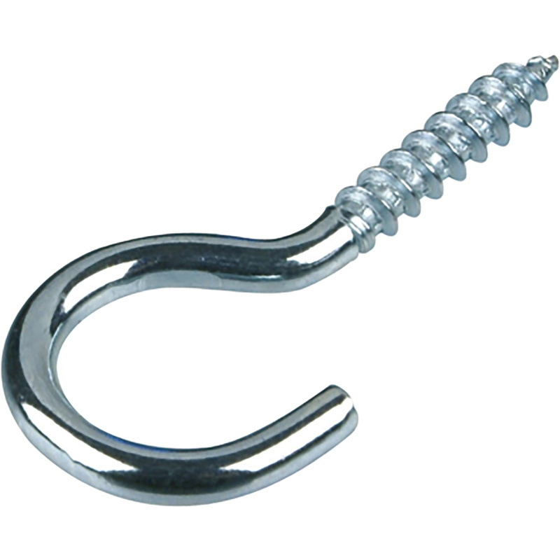 Düwi Stropní hák 50 mm stříbrný